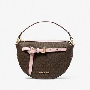 Michael Kors Emilia Medium Logo Shoulder Bag,